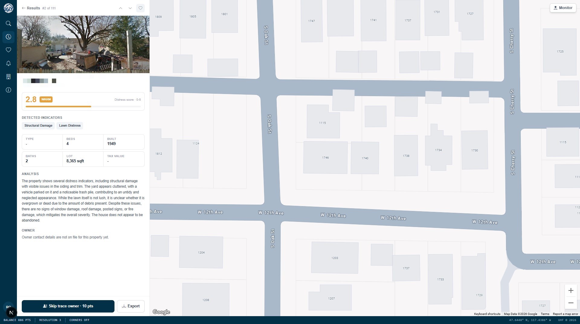 On-Demand Map Search